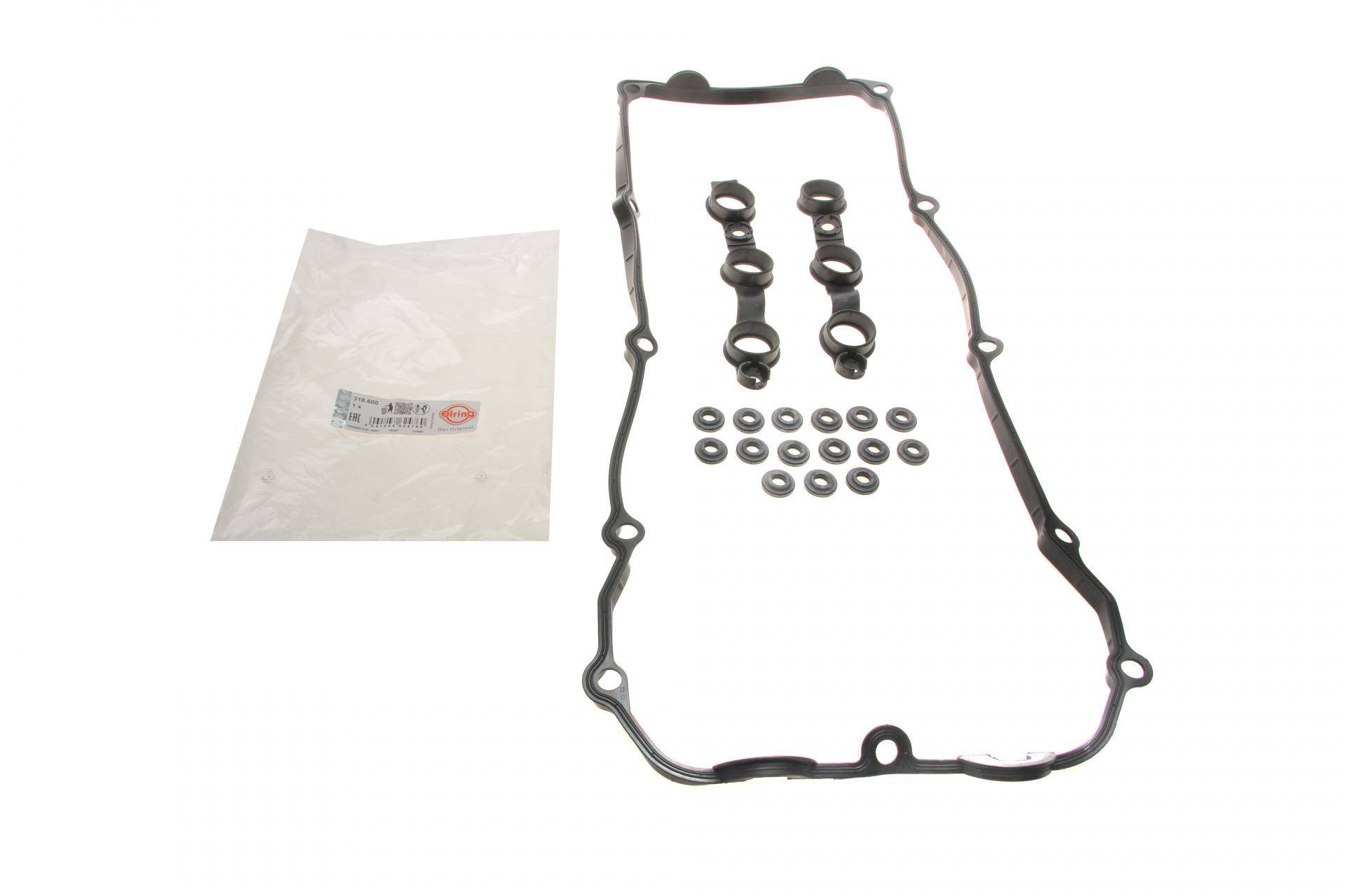 Прокладка кришки клапанів BMW 3 (E46)/5 (E39)/(E60) 2.0-3.0 00- (комплект) (+сальники)