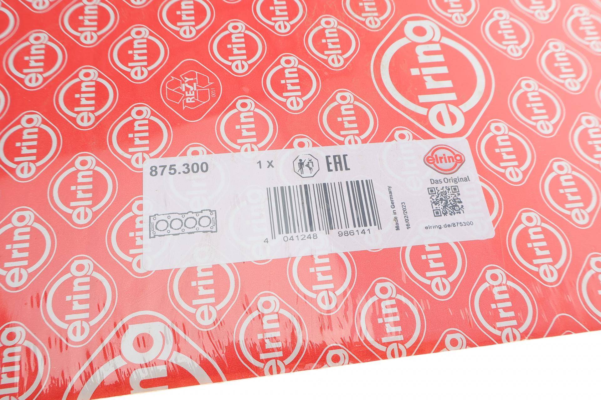 Прокладка ГБЦ BMW 3 (G20/G80/G28)/5 (G30/F90)/7 (G11/G12) 17- (2 метки) (1.65mm) B57D30