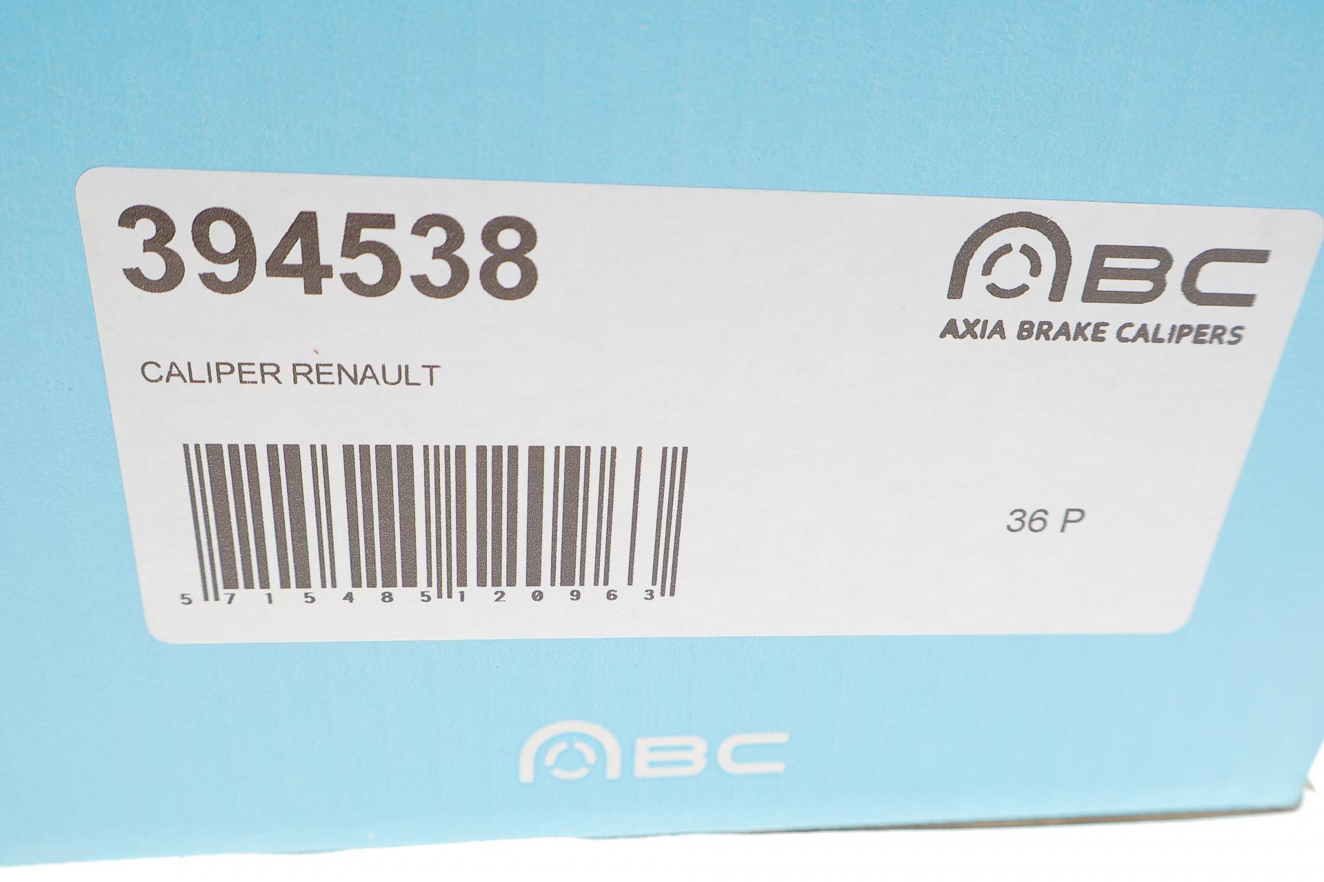 Супорт гальмівний (передній) (L) Nissan Qashqai/Qashqai +2 I/Renault Koleos I 03- (d=45mm) (Nissan)