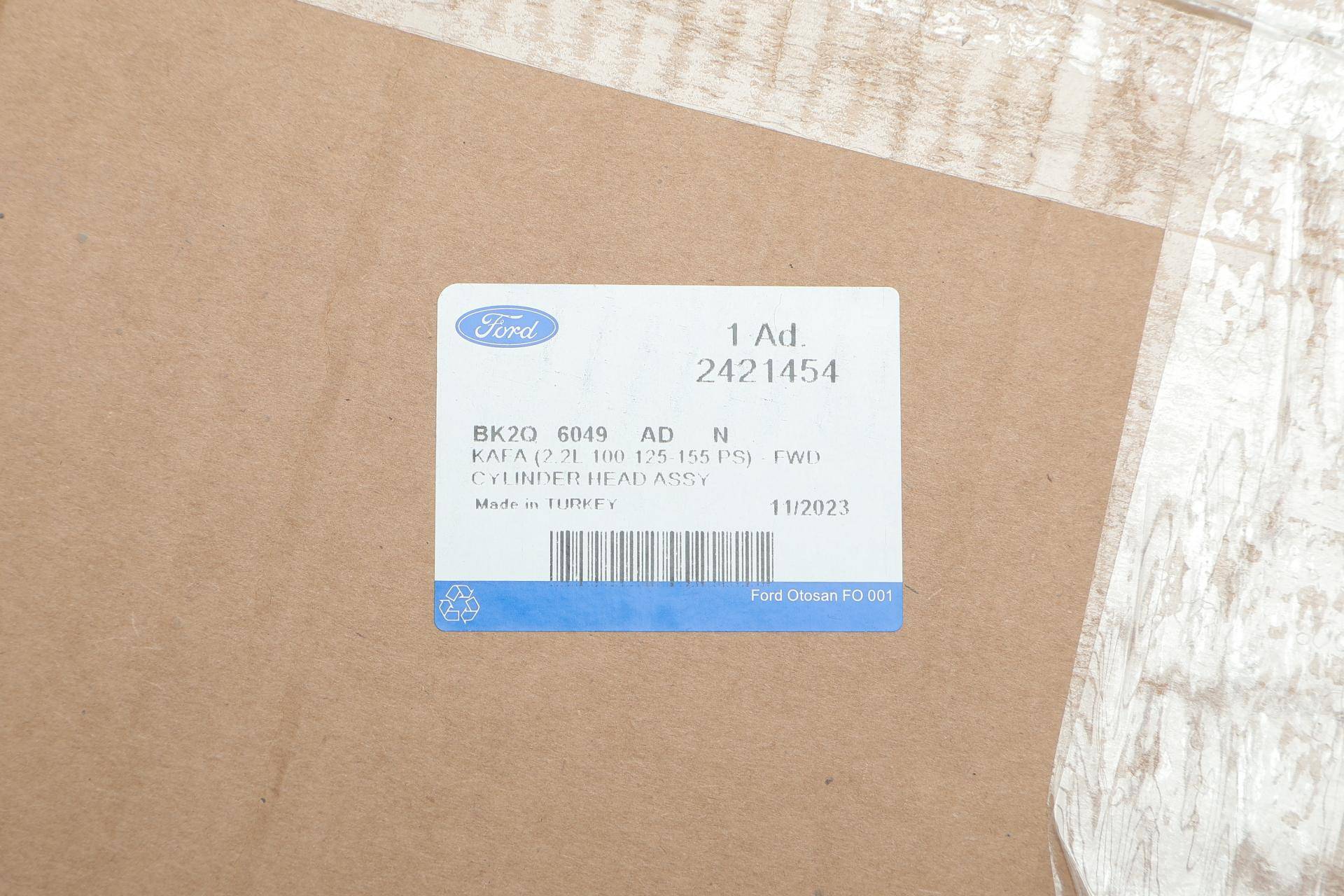 Головка блоку циліндрів Ford Transit 2.2 TDCi 06-14