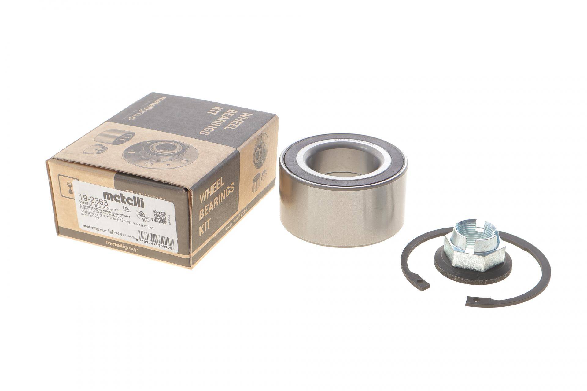 Підшипник маточини (передньої) Ford Transit Connect 13- (+ABS) (45x82x42) (к-кт)