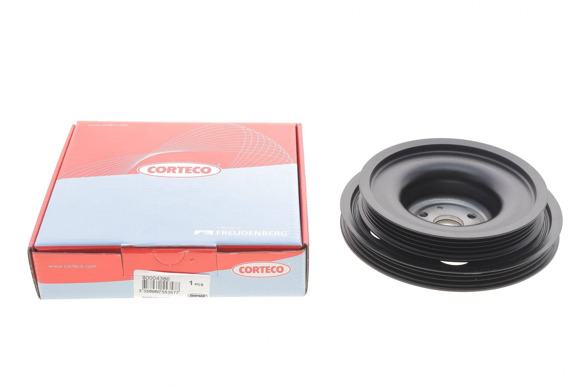 Шків колінвалу Renault Kangoo 1.2 97- (3PK/4PK)