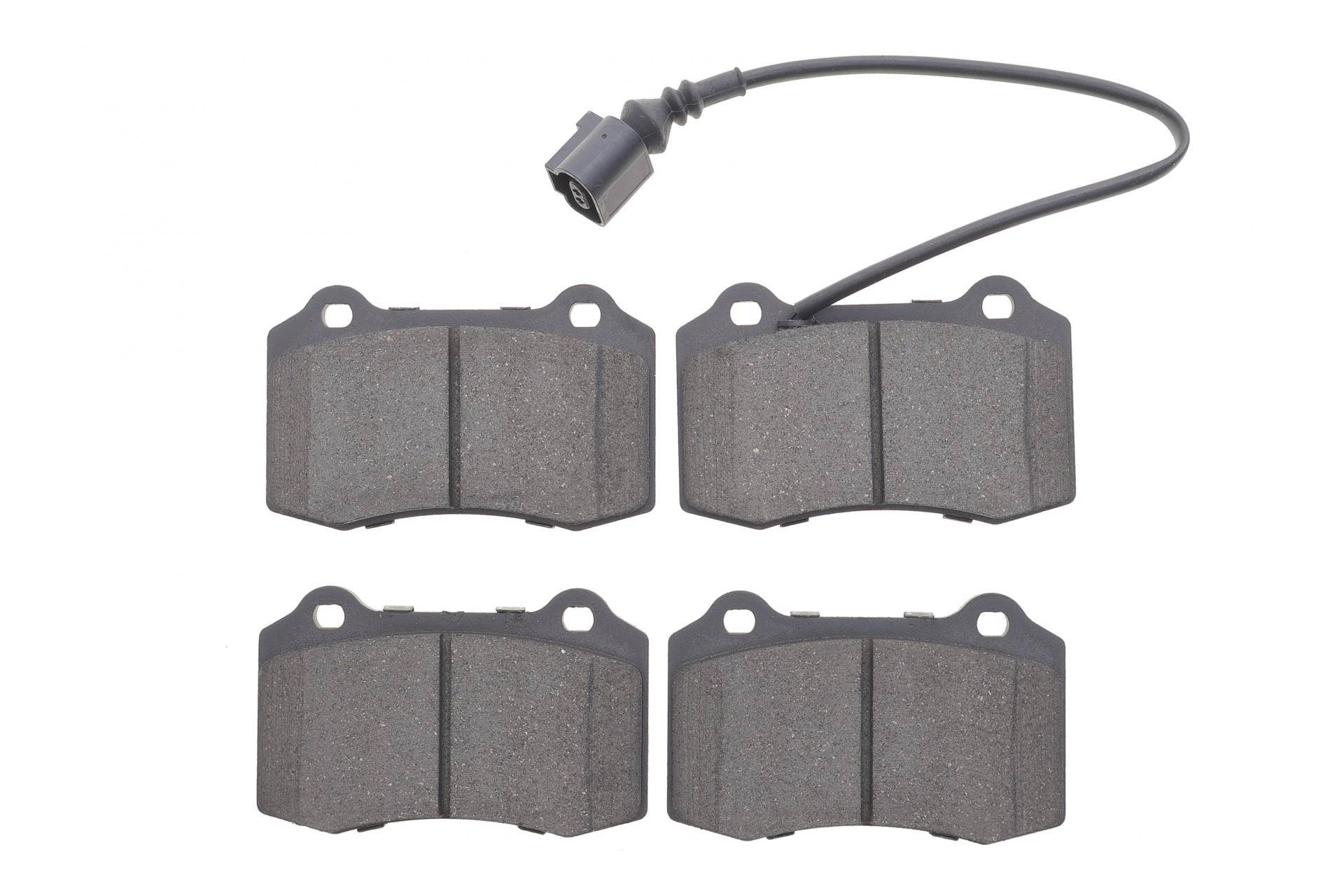 Колодки гальмівні (передні) Seat Leon/Toledo 98-06 (+датчик)