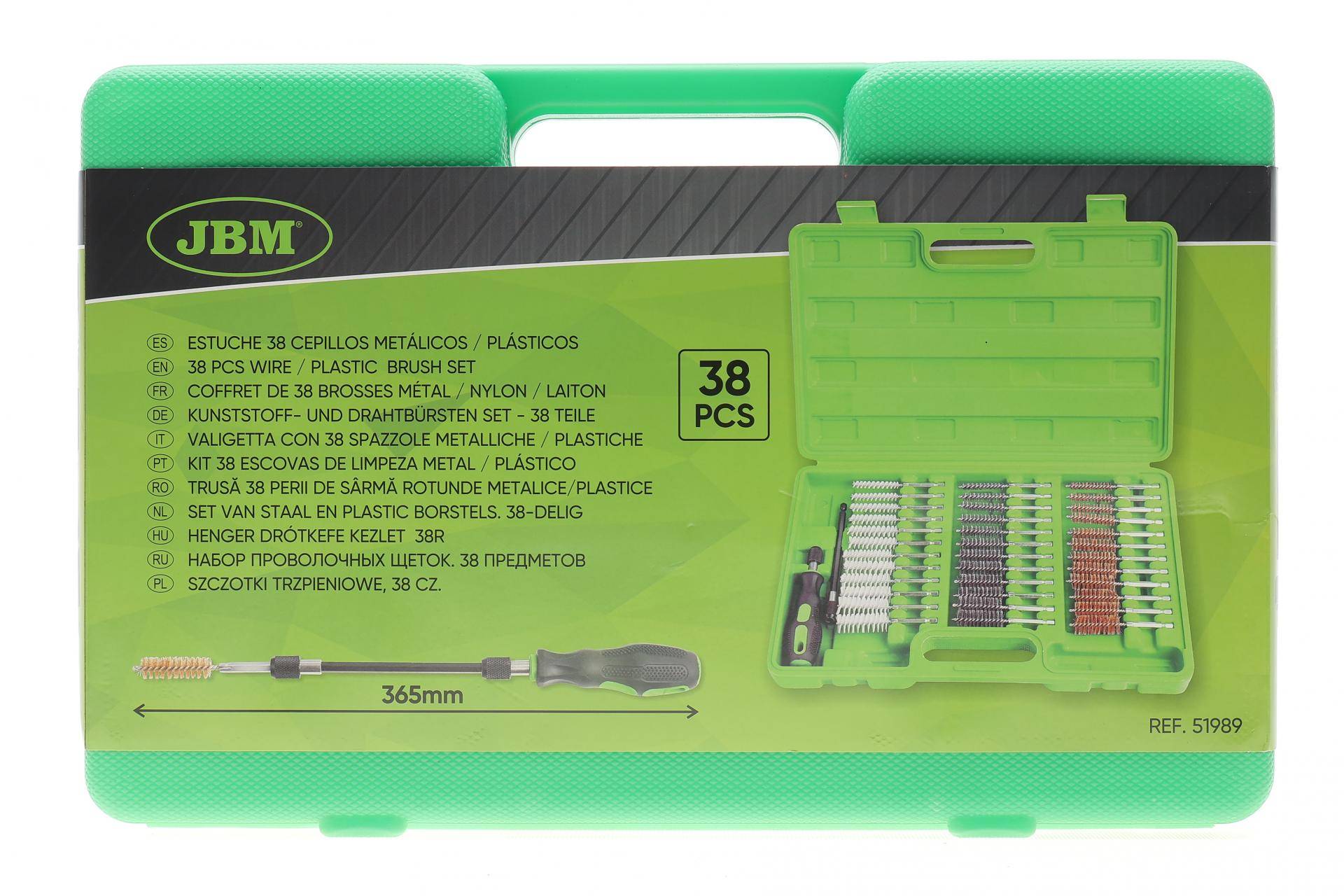 Набір щіток M6 38 од.