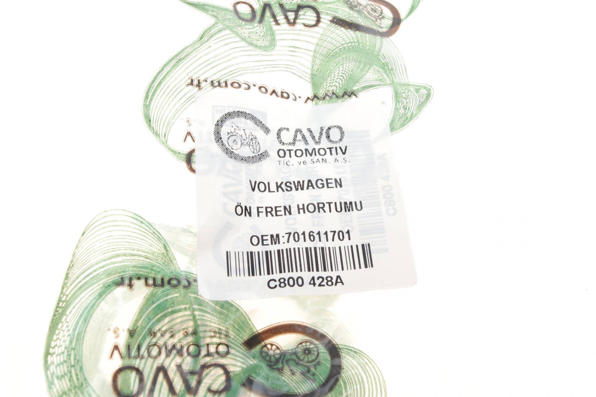 Шланг гальмівний (передній) VW T4 1.9D-2.8 90-03