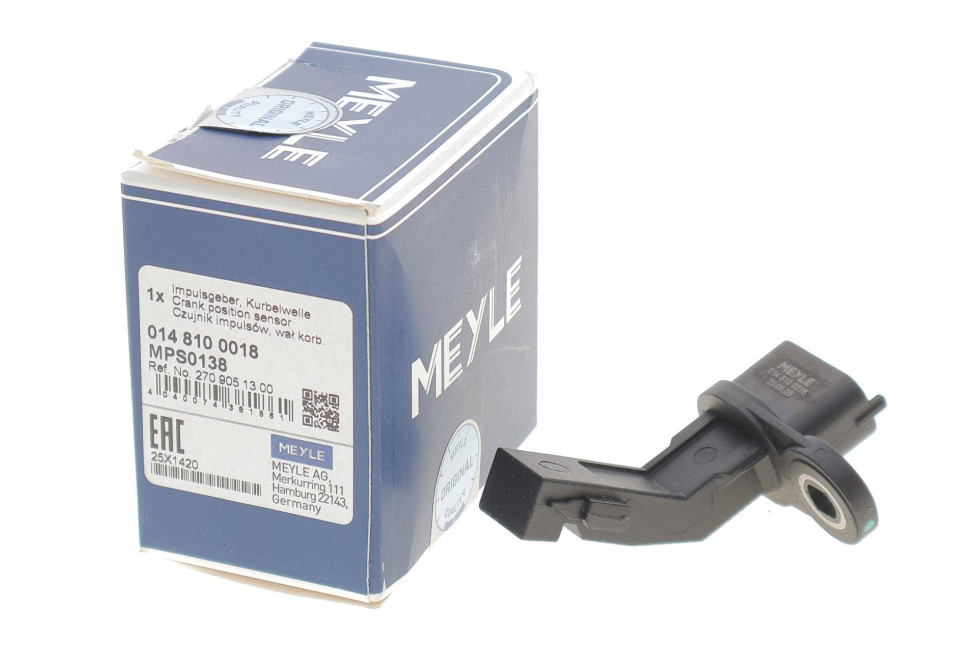 Датчик положення колінвалу MB C-class (W204/W205)/B-class(W246/W242/W247) 11-