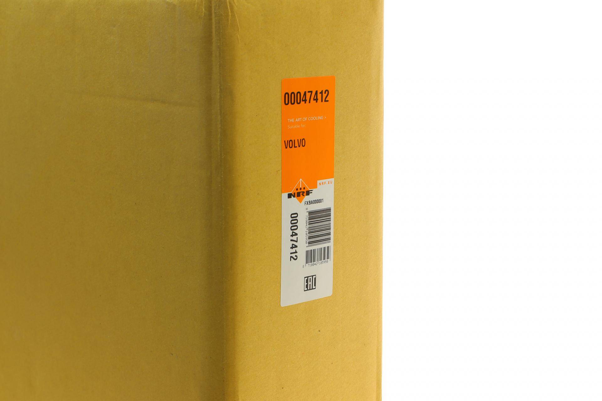 Вентилятор радіатора Volvo C30/C70/S40/V50 2.4/2.5 04-12 (з дифузором)