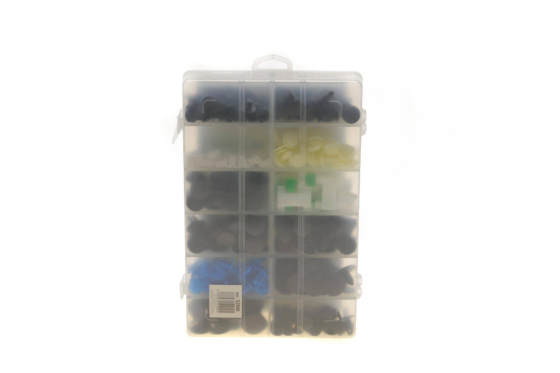 Набір кліпс пластикових (308шт)