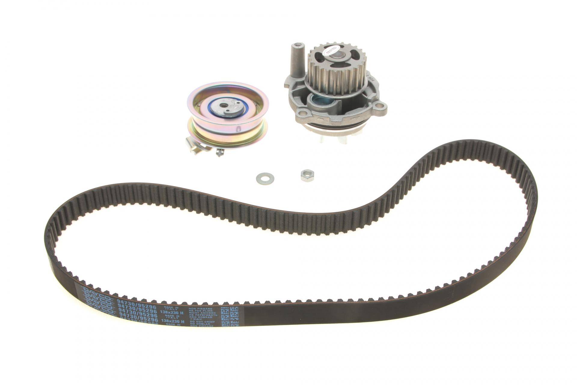 Комплект ГРМ + помпа Audi A3/A4/Seat Ibiza/Skoda Octavia/VW Caddy/Golf/Passat 1.6 95-(138x23)(PA904)