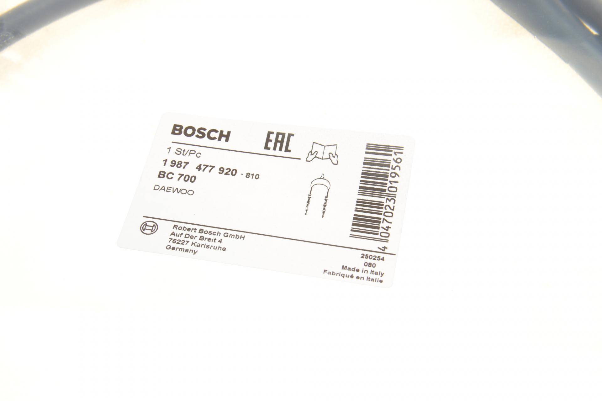 Трос ручника (задній) (L) Daewoo Lanos 1.4/1.5/1.6 16V 97- (4 кріпл.) (1655/1410mm)