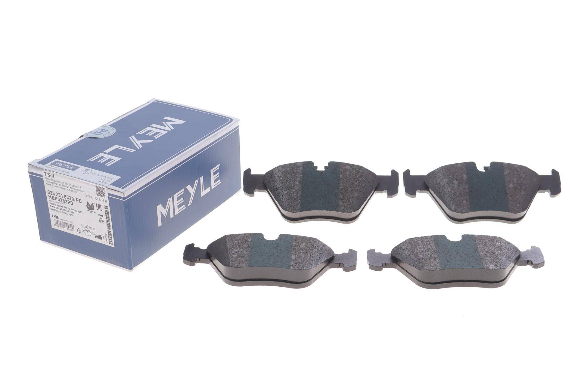 Колодки гальмівні (передні) BMW 3 (E46) 00-