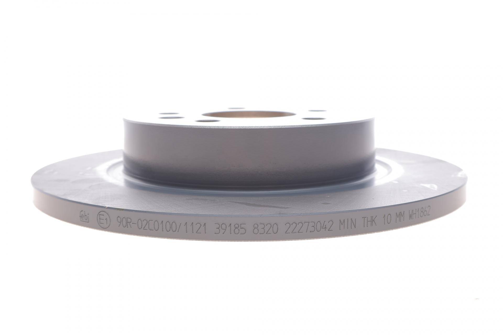 Диск гальмівний (задній) Opel Astra H/J 06- (268x12)