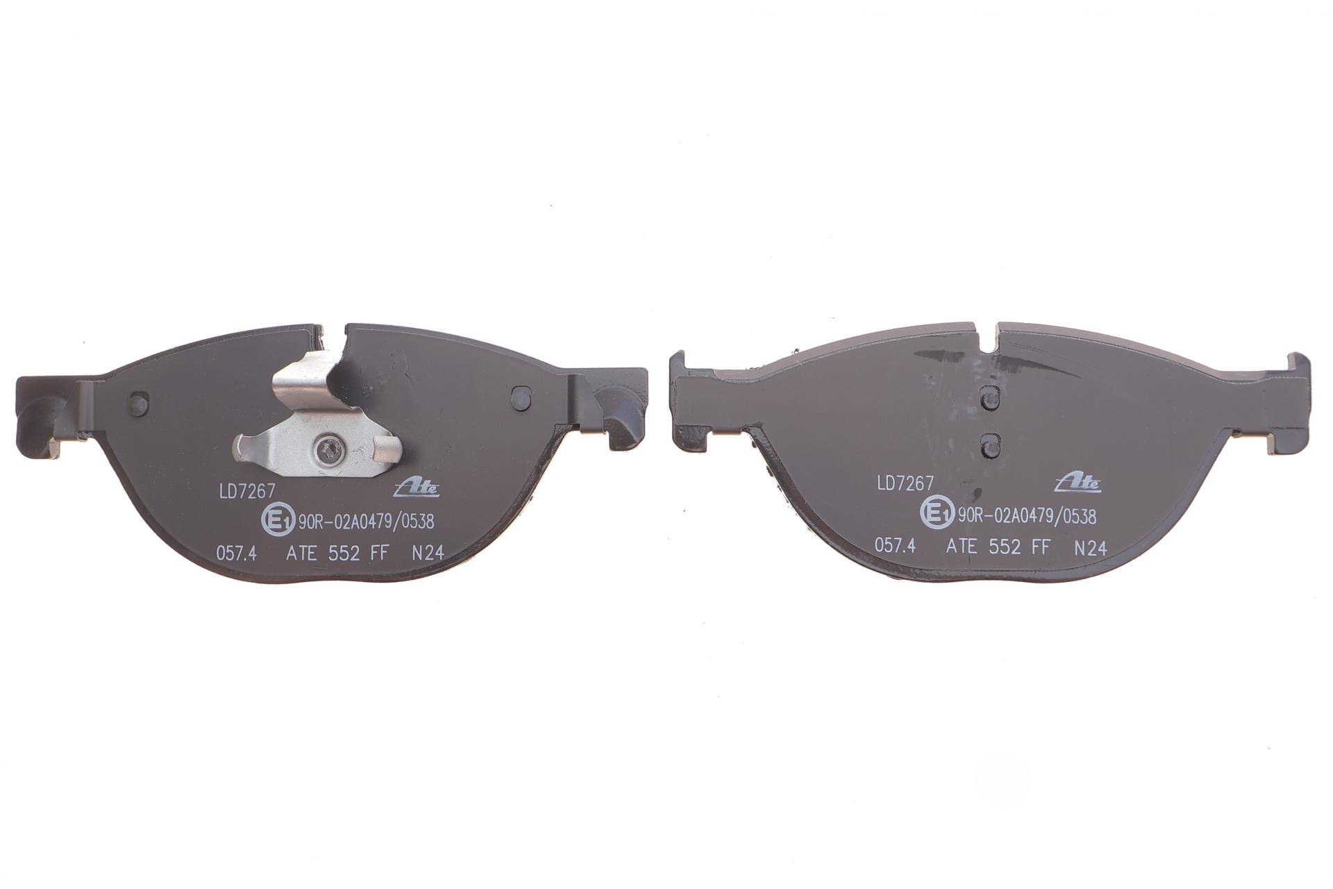 Колодки гальмівні (передні) BMW 5 (F07/F10/F11) 09-17/6 (F06/F13) 11-18/7 (F01/F02/F03/F04) 08-15 (Ate) ATE Ceramic