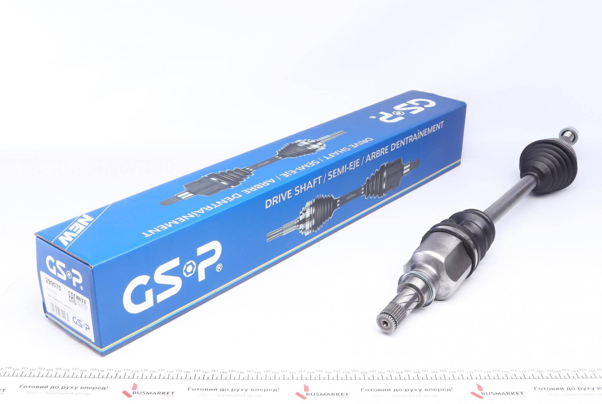 Піввісь Renault Kangoo 1.6 09- (L) (23x26x675)