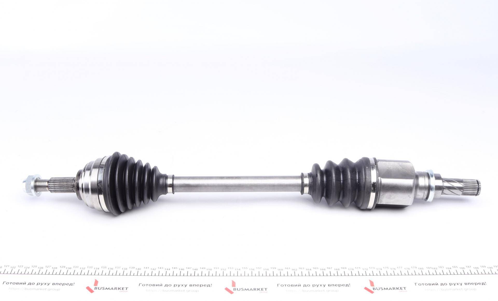 Піввісь Renault Kangoo 1.6 09- (L) (23x26x675)