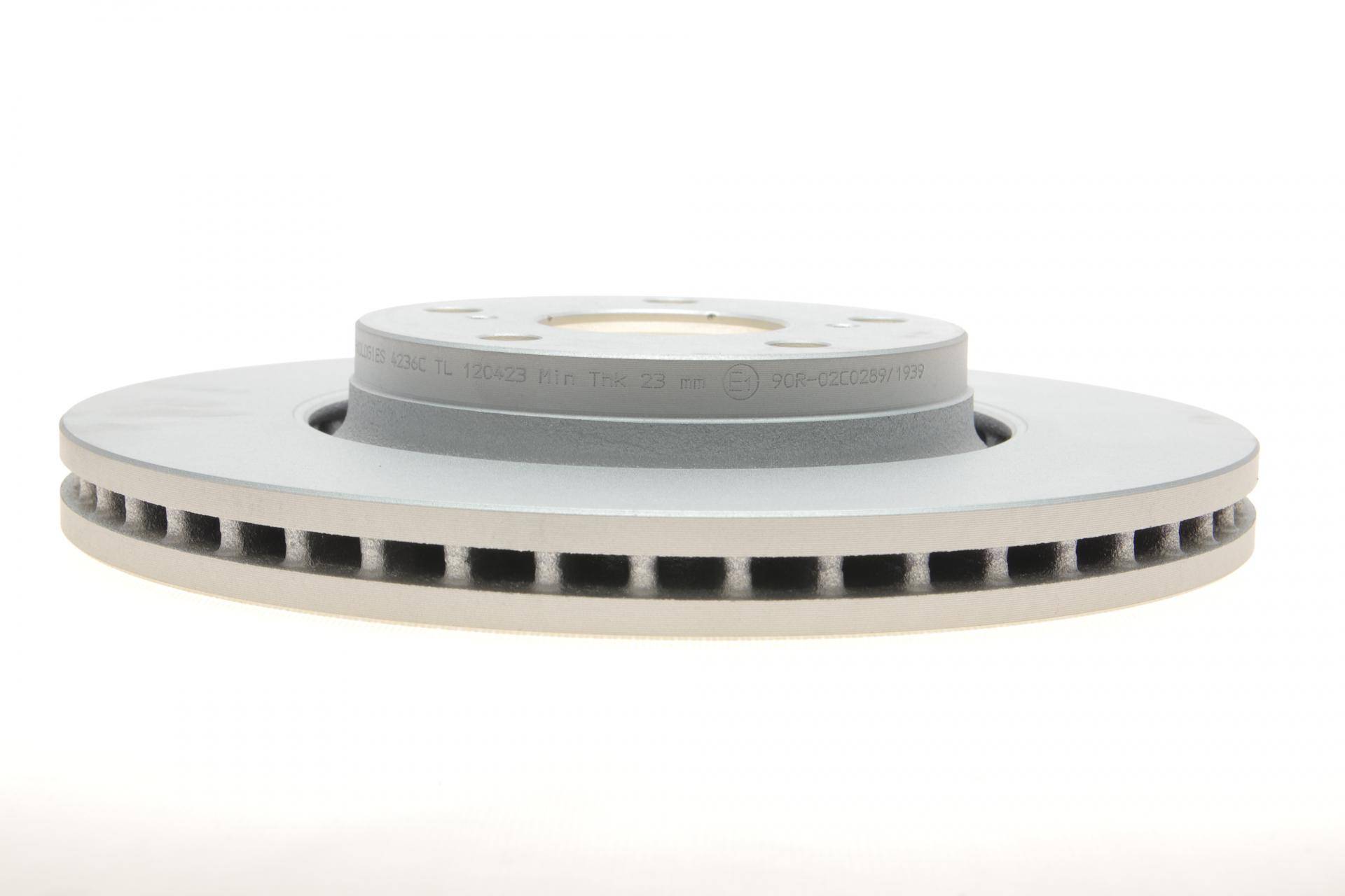 Диск гальмівний (передній) (к-кт 2шт) Toyota Auris/Avensis 07-18 (295x26) (з покриттям) (вент.)