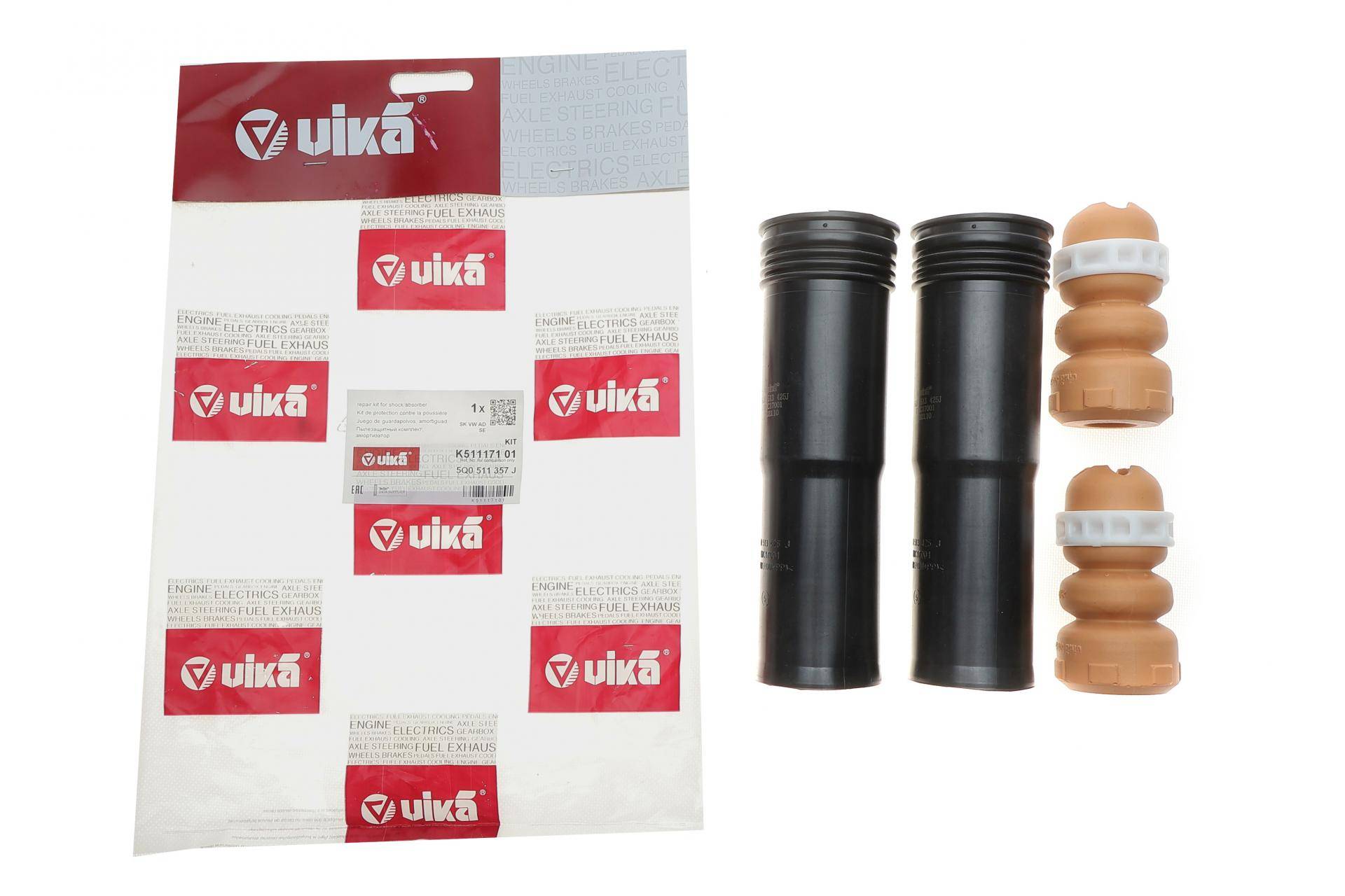 Пильник + відбійник амортизатора (заднього) Skoda Octavia/Superb/VW Golf VII/Passat B8 12- (к-кт 2шт.)