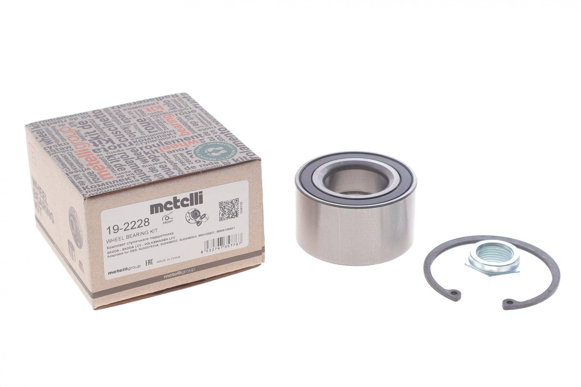 Підшипник маточини (передньої) VW Caddy II 1.6/1.9 D 96-00/Skoda Felicia 1.3-1.9 89-01 (35x68x37)