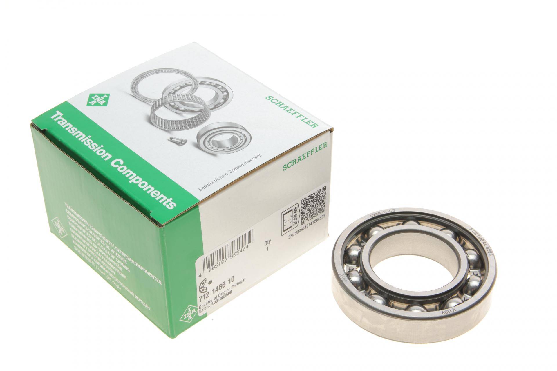 Підшипник (45x85x19) (=6209-C-C3)