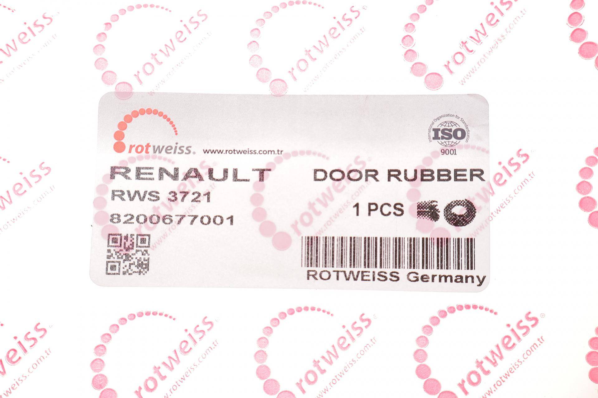 Ущільнювач дверей (передніх) Renault Master/Opel Movano 10-