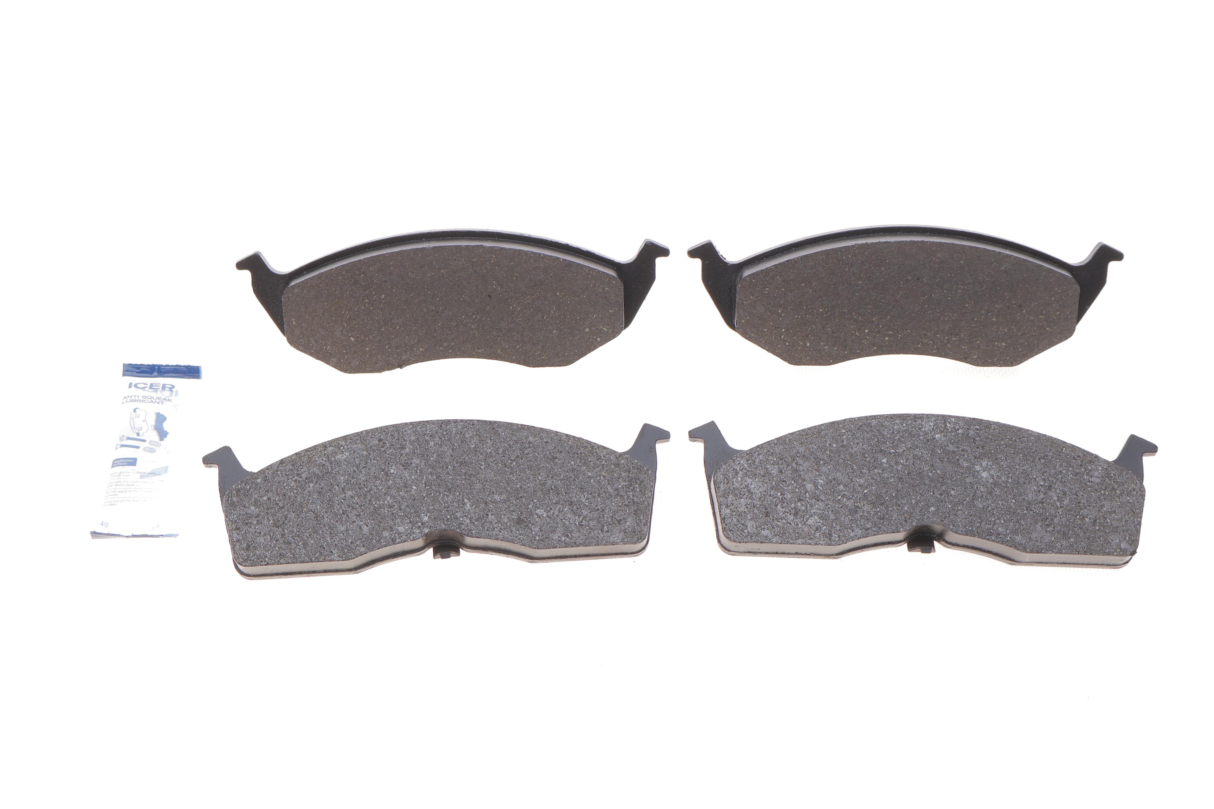 Колодки тормозные (передние) Chrysler Neon 94-06/Voyager/Grand Voyager III/Dodge Caravan 95-01