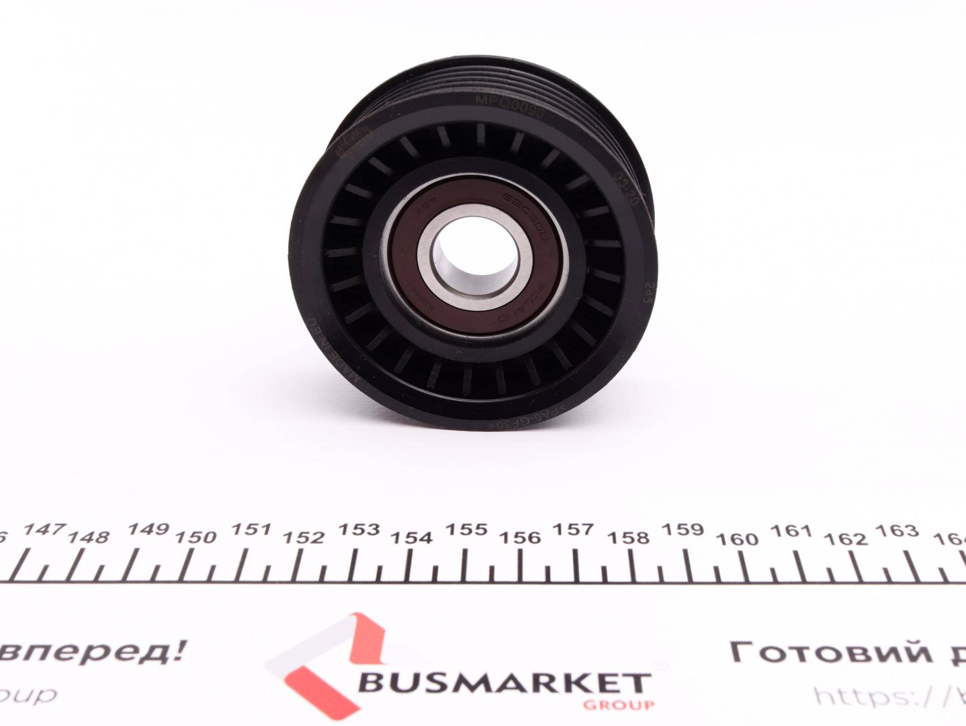 Ролик генератора Ford Focus 1.4/1.6 16V 98- (натяжний) (MPQ0098)