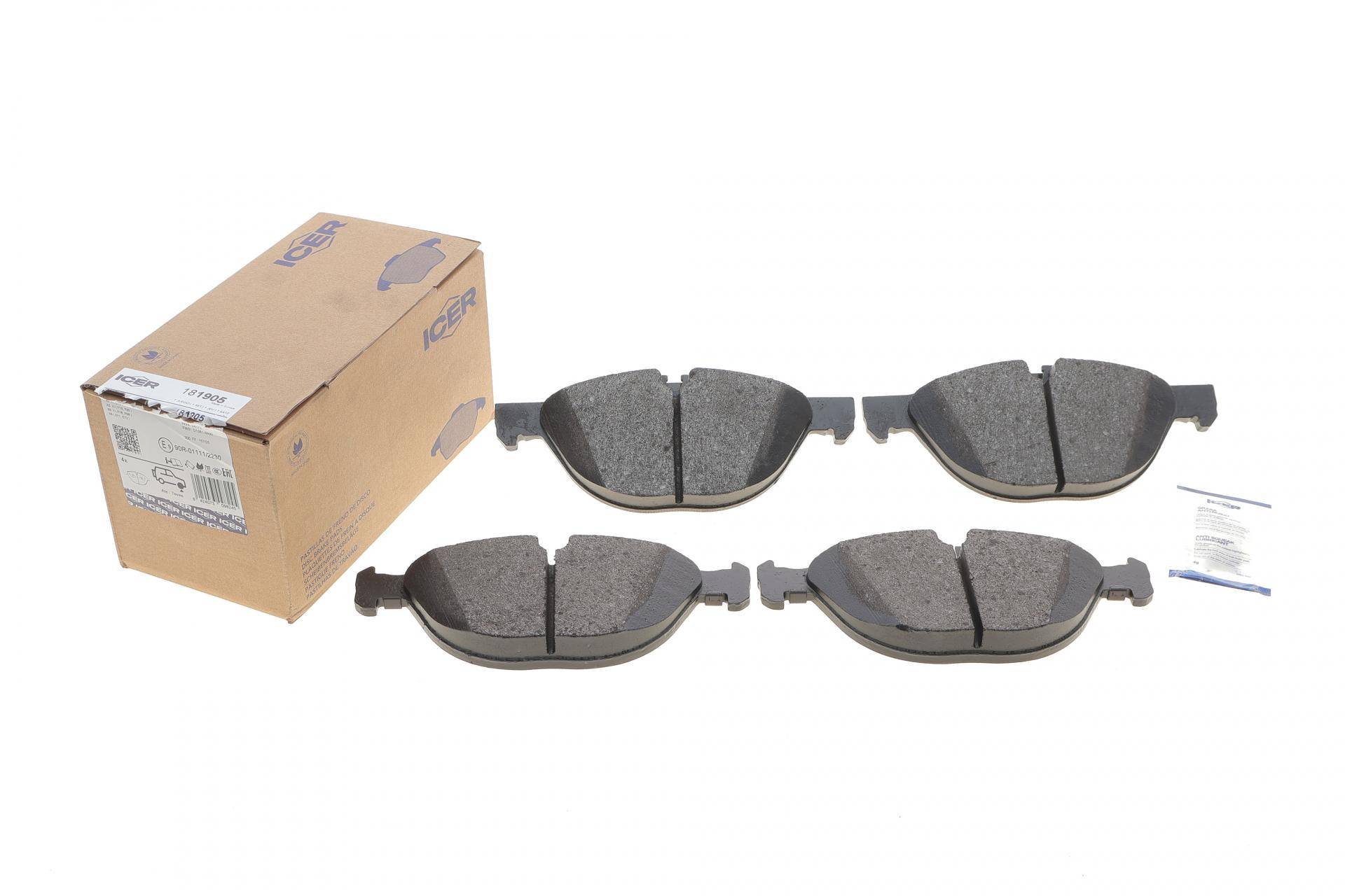 Колодки гальмівні (передні) BMW X5 (E70/F15/F85) 06-/X6 (E71/E72/F16/F86) 08-