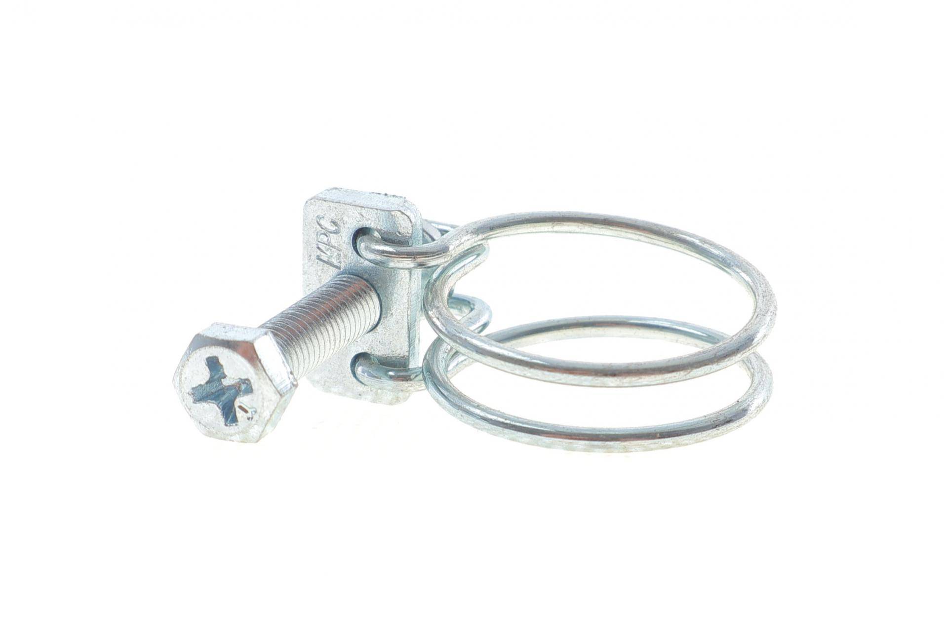 Хомут гвинтовий Ø19-22x1,8 мм