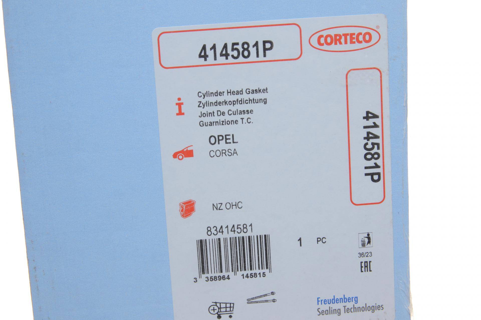 Прокладка ГБЦ Opel Combo/ Corsa A/B 1.2 i 89-01 (1.3mm)