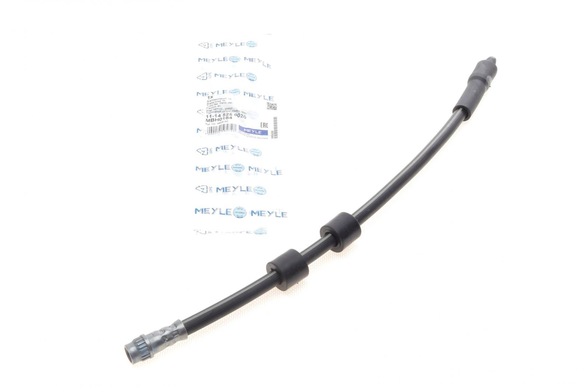 Шланг гальмівний (передній) Citroen C4/Peugeot 307 1.4-2.0D 00- (L=420mm)