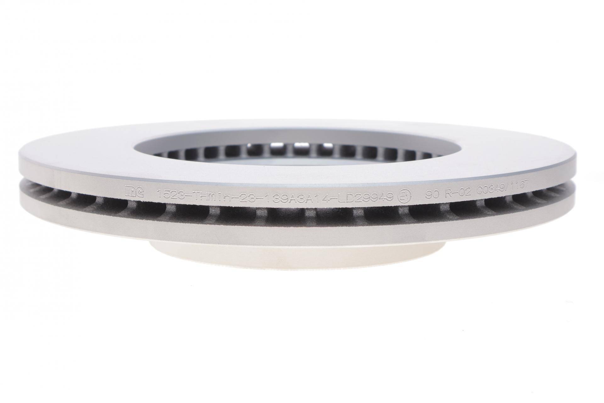 Диск гальмівний (передній) Toyota Auris 12-18/Corolla 13-18 (277x26) (з покриттям) (вентил.)