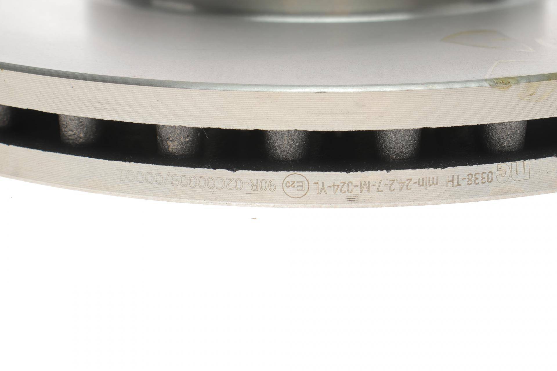 Диск гальмівний (передній) Citroen Jumpy/Fiat Scudo/Peugeot 806/Expert 95-06 (281x26) (вентильований)