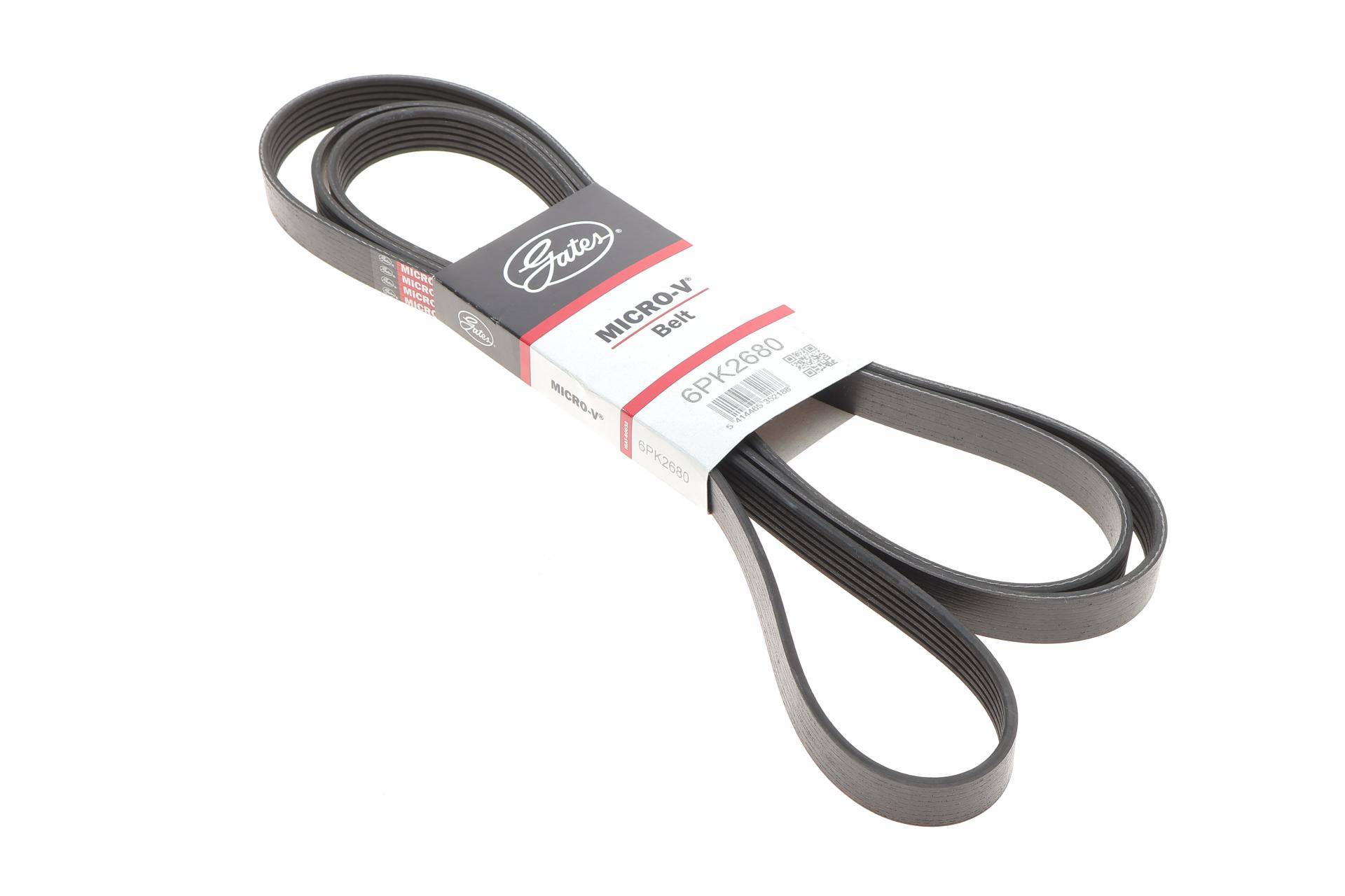 Ремінь генератора Audi A6 S6/RS6 quattro 99-05/A8 3.7/4.2/S8 quattro 94-02 (6PK2680)