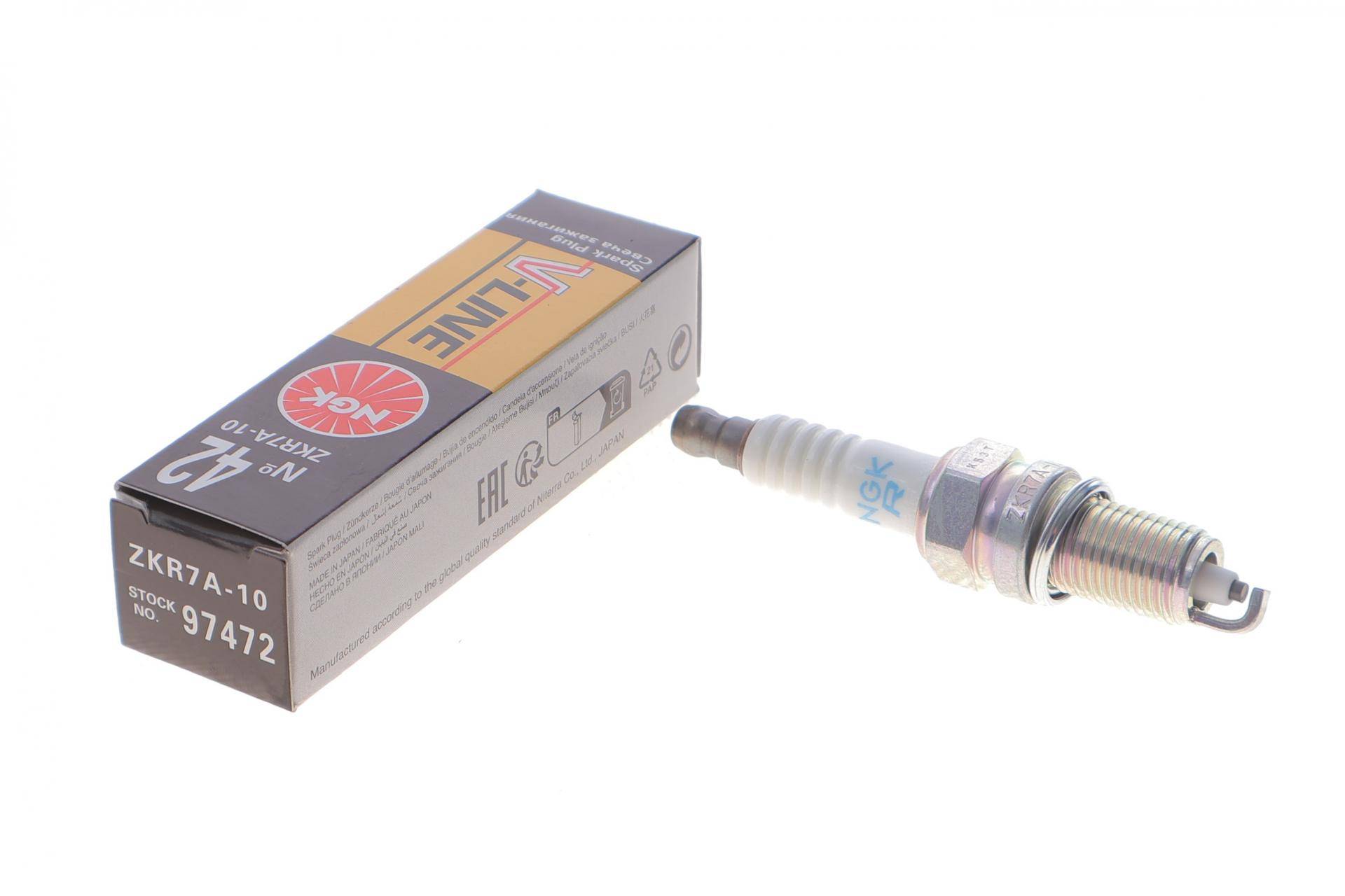 Свічка запалювання Fiat Fiorino/Panda/Punto 1.4i 97- 97- (V-Line 42) (ZKR7A-10)