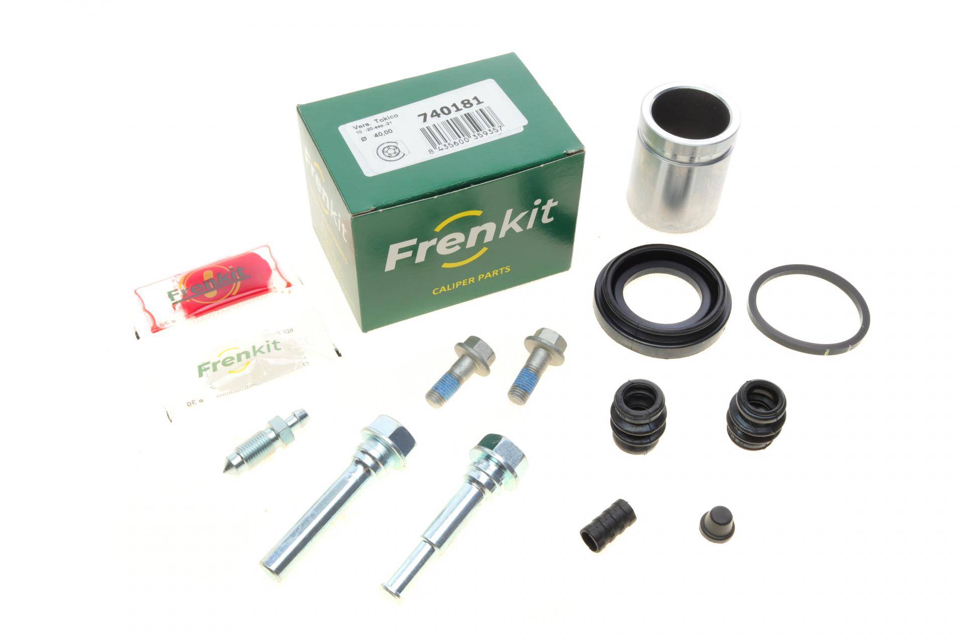 Ремкомплект супорта (заднього) Subaru Forester 13- (d=40mm) (+поршень/направляюча) (Tokico)