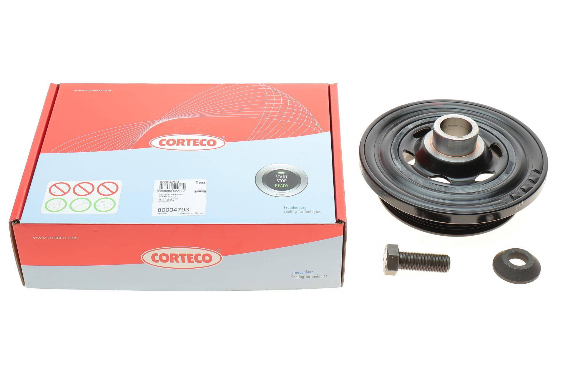 Шків колінвалу MB Sprinter 2.2CDI OM611.981/987, OM646.984-986/989/990