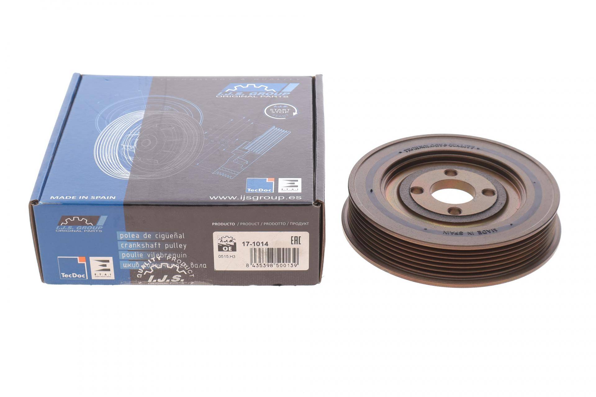 Шків колінвалу Citroen Jumper/Peugeot Boxer 2.5 D/TD/TDIi 94-02 (6PK)