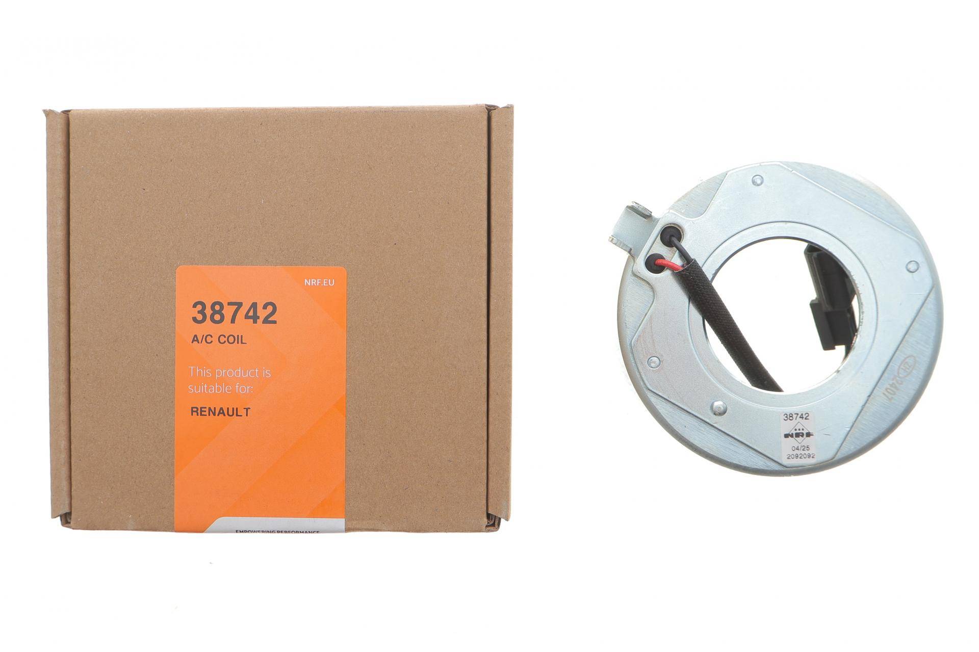 Муфта компресора кондиціонера Renault Clio 1.5 dCi 12-