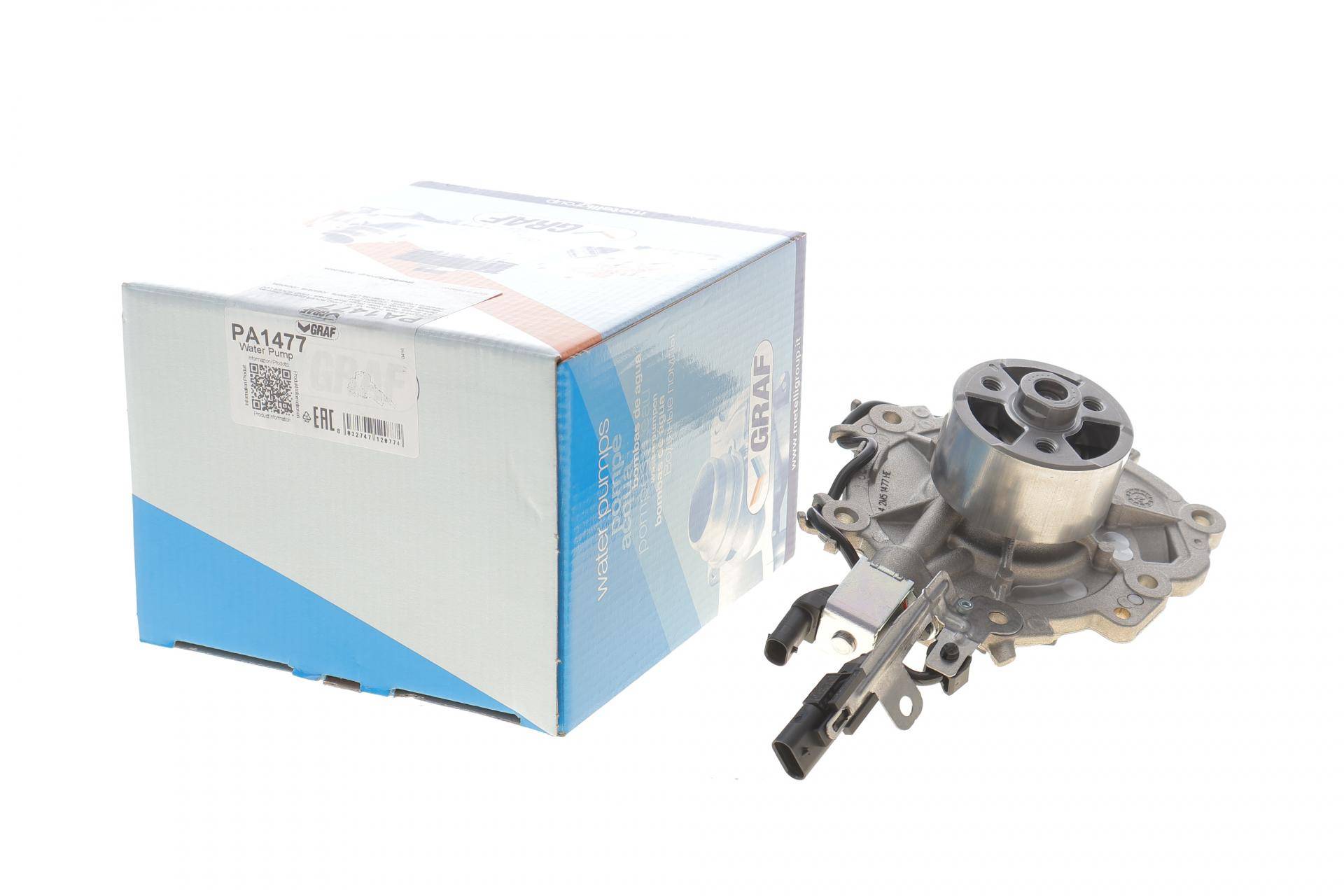 Помпа води Land Rover Defender/Discovery/Range Rover 2.0D 14- (6 лоп.)(switchable+датчик)