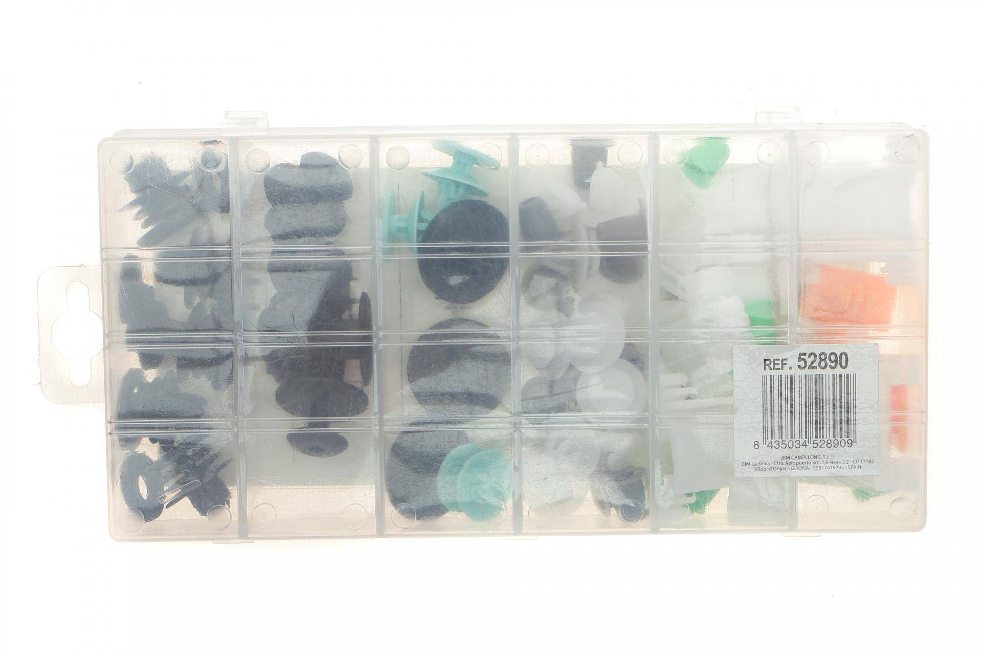 Набір кліпс пластикових Audi (31шт)