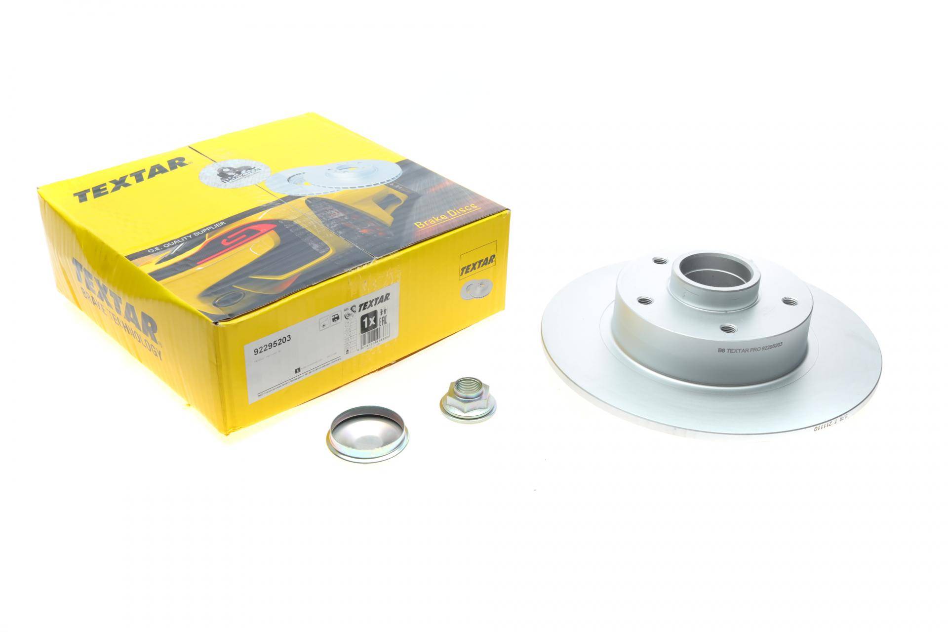 Диск гальмівний (задній) Renault Megane IV 15- (260x8) (+ ABS) PRO