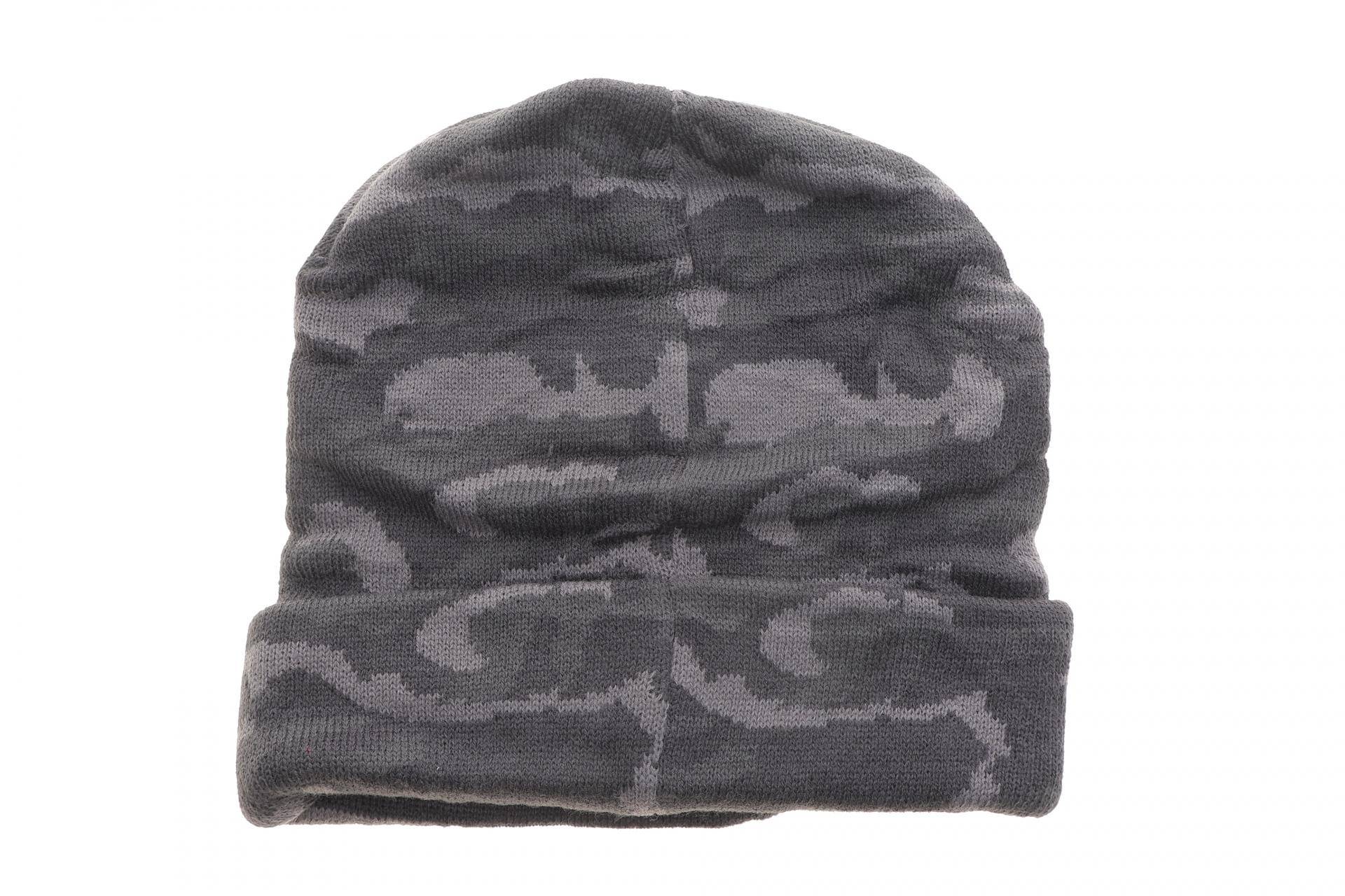 Шапка з LED-ліхтариком двошарова CAMO URBAN (USB-зарядка)