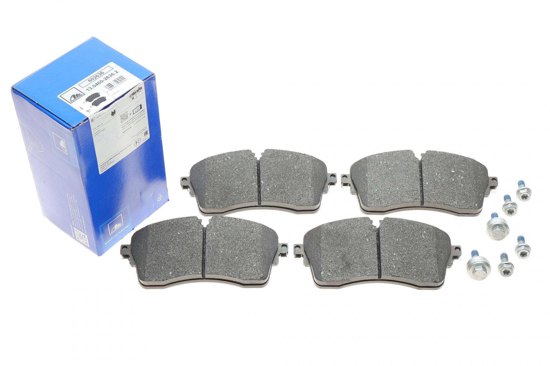 Колодки гальмівні (передні) Land Rover Discovery 14-/Range Rover Evoque 18- (Lucas/TRW) (з болтами)