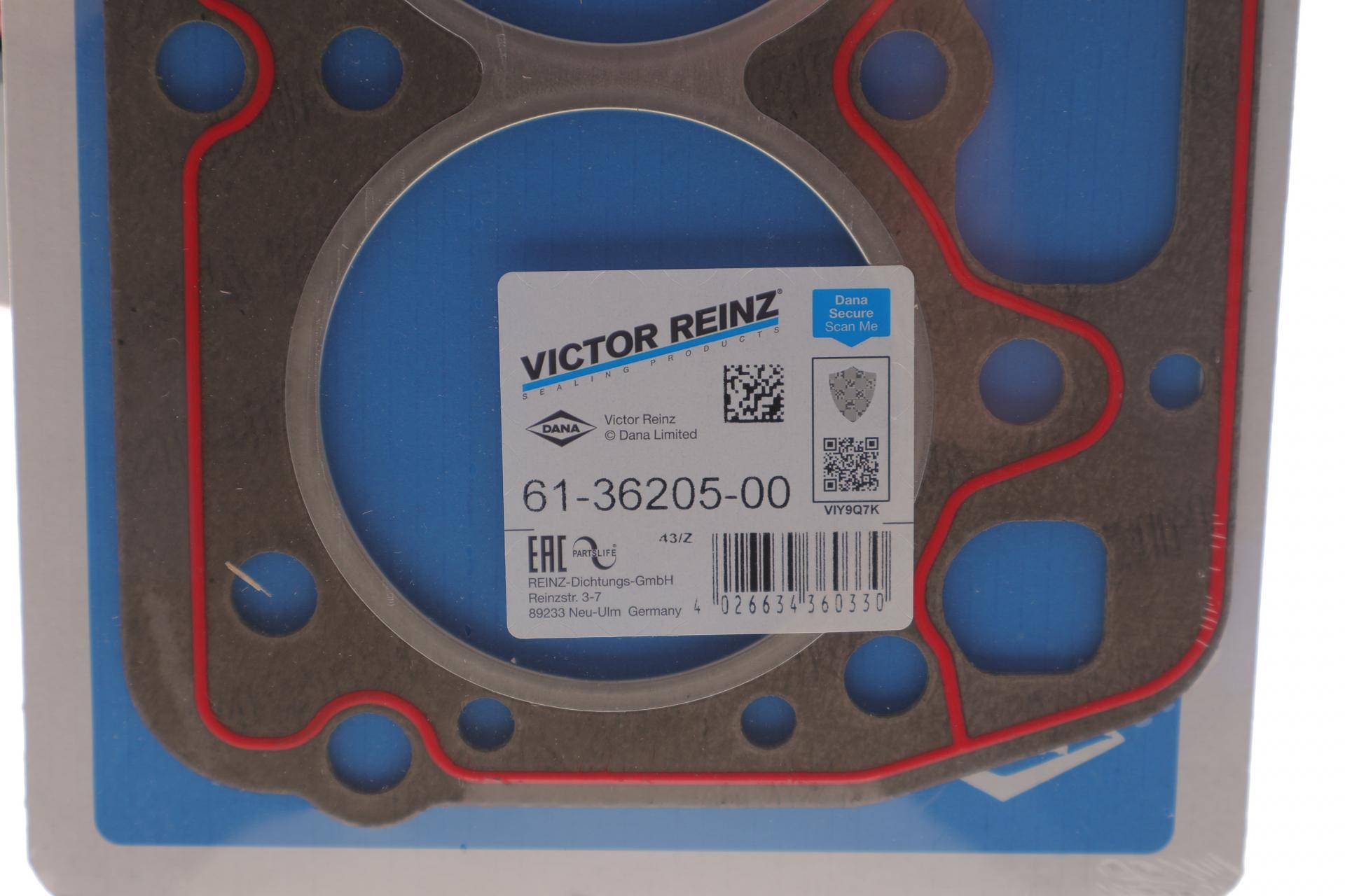 Прокладка ГБЦ Skoda Fabia/Octavia 1.4 89- (1.60mm)