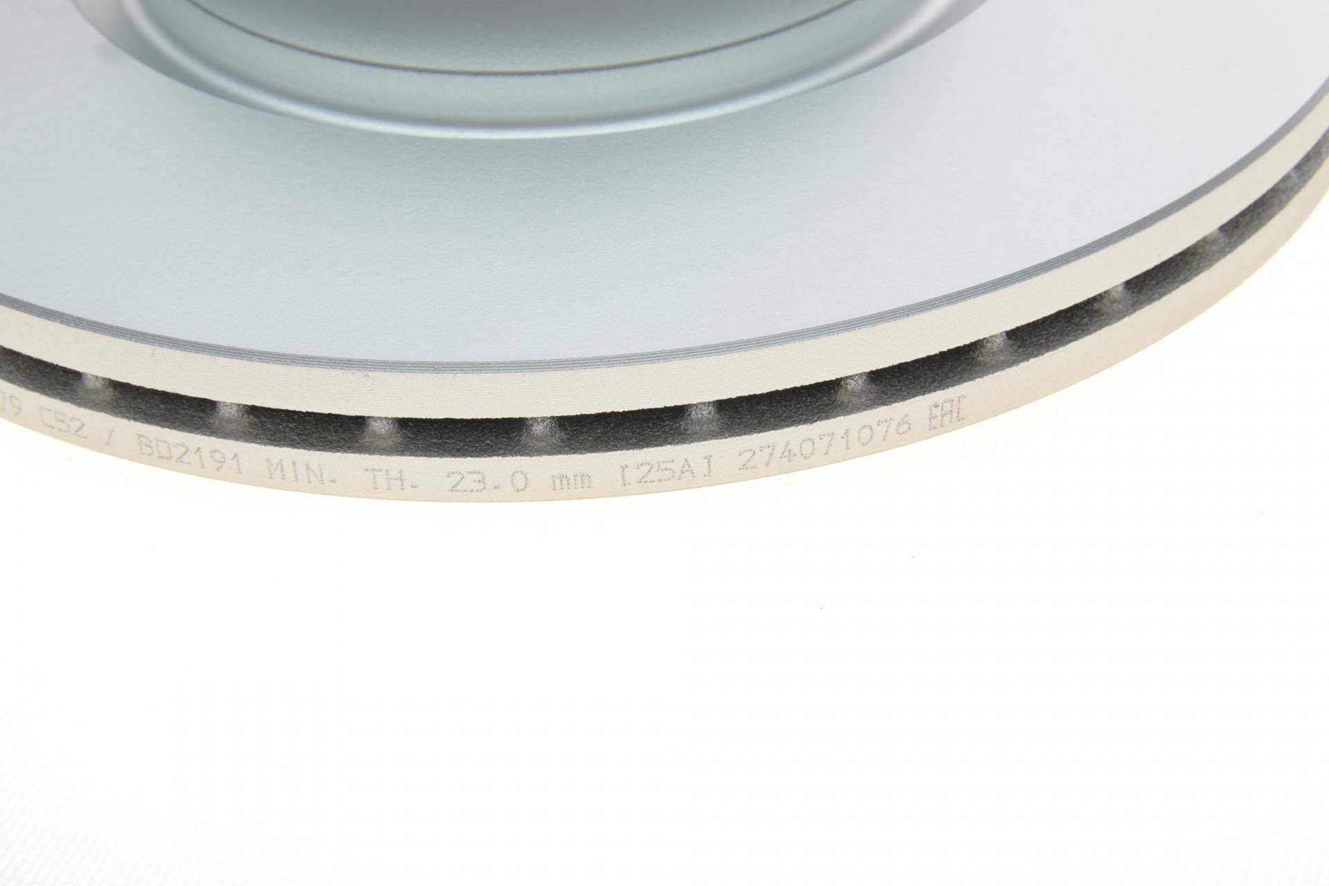 Диск гальмівний (передній) Ford Focus 04-/Kuga 08-/Transit Connect 13- (300x25)