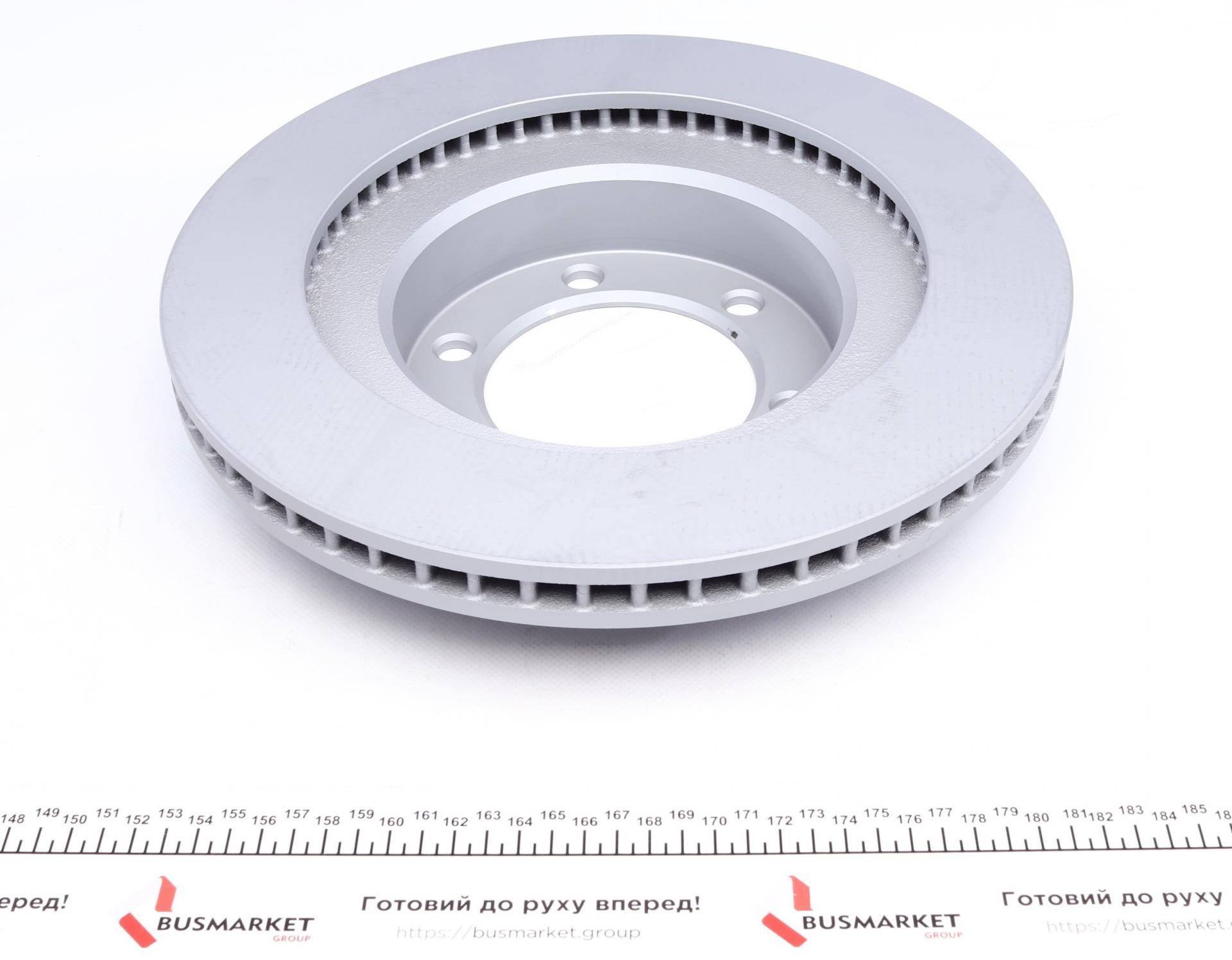 Диск гальмівний (передній) Toyota Land Cruiser 3.0-4.0 D 02-10 (338x28) (з покриттям) (вентильований)