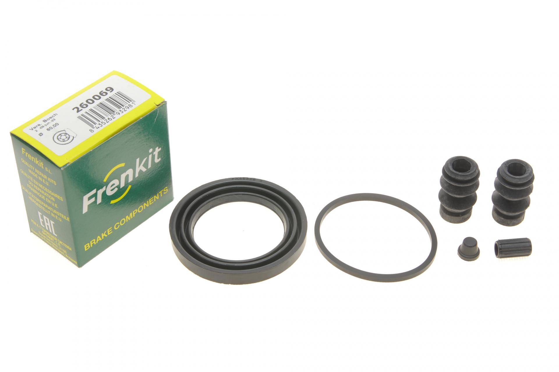 Ремкомплект супорта (переднього) Toyota Corolla 13- (d=60mm) (Bosch)