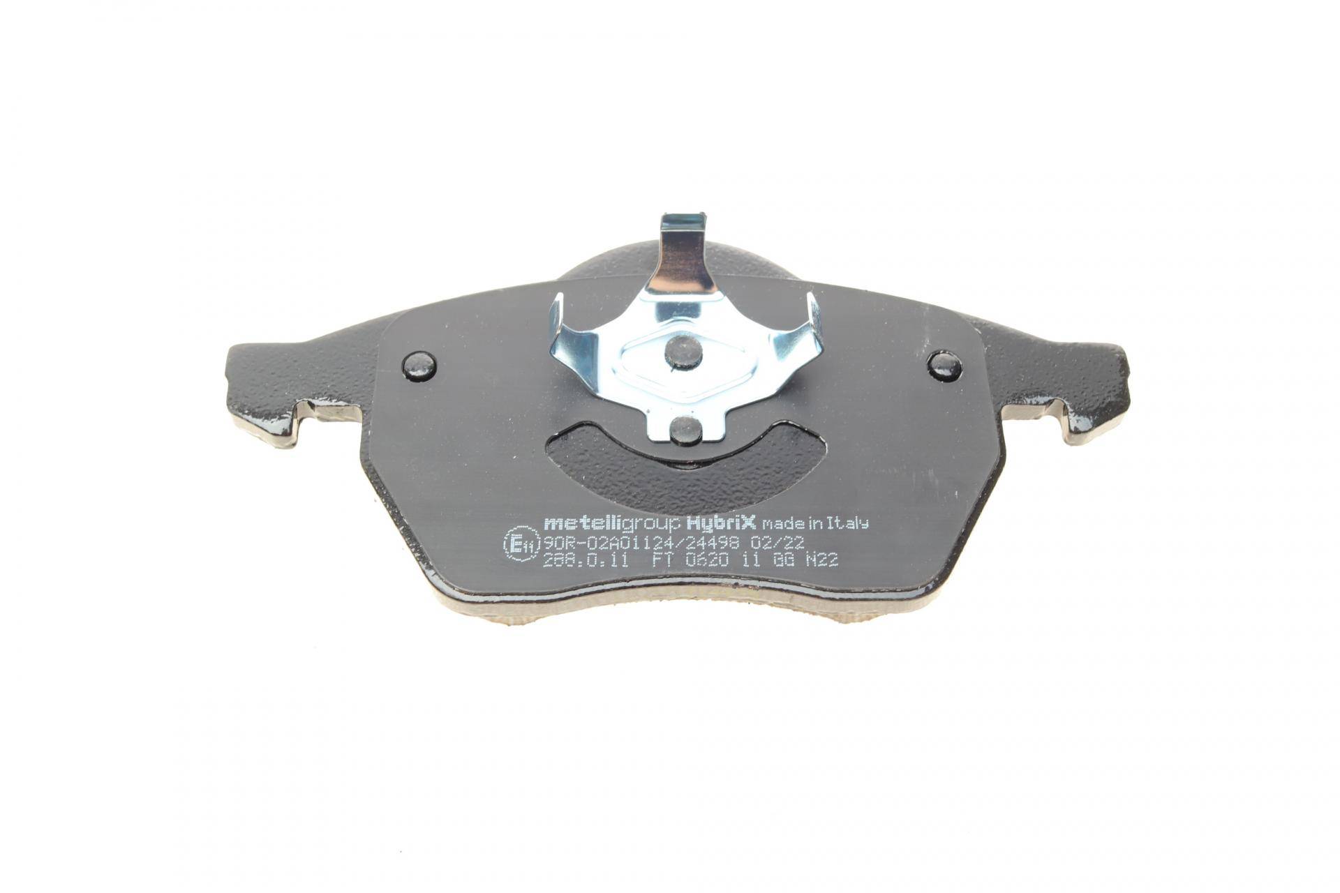 Колодки гальмівні (передні) Ford Galaxy 95-15/Seat Alhambra 96-10/VW Sharan 95-10