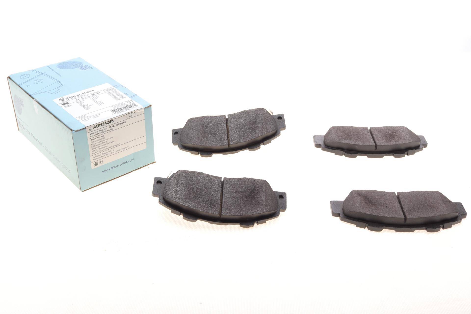 Колодки гальмівні (передні) Honda Accord V/VI 93-03/Civic 97-01