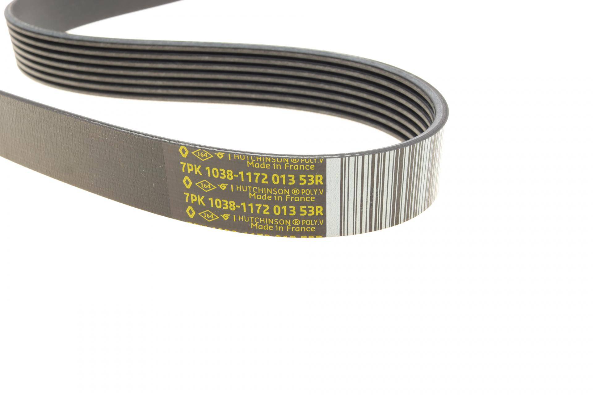 Комплект ременя генератора Renault Arkana 1.6 20- (7PK1038)